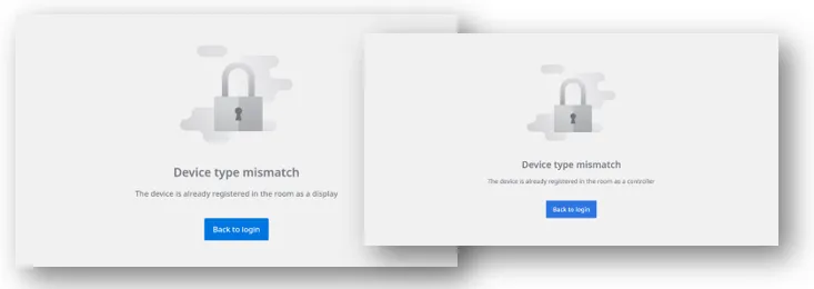 Messaggio di errore Disadattamento del tipo di dispositivo