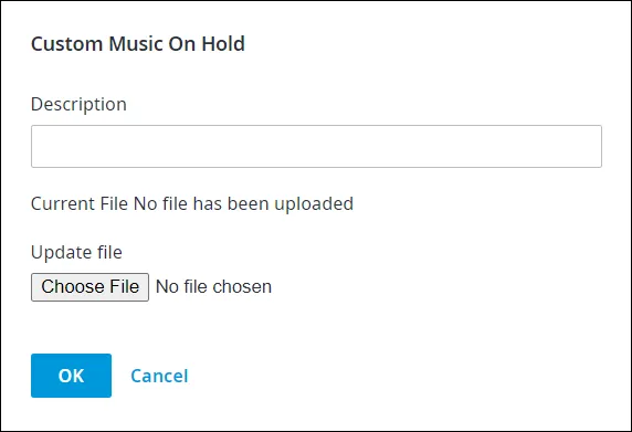 Finestra Custom Music On Hold
