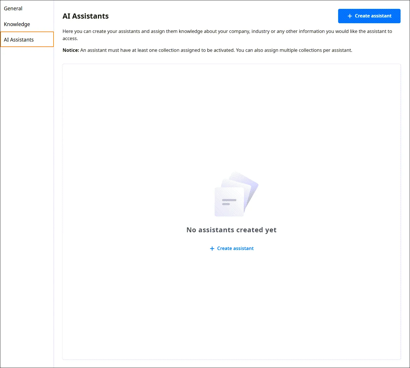 Scheda AI Assistants