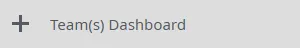 Dashboard dei team compressa