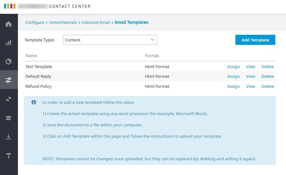 Pagina Email Templates