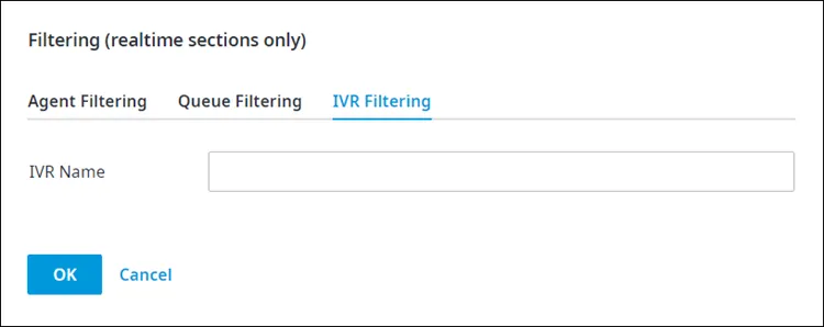 Scheda IVR Filtering