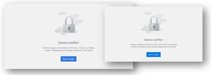 Messaggio di errore Conflitto tra dispositivi
